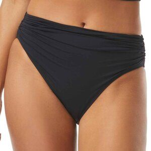 Carmen Marc Valvo Ruched Bikini Bottoms